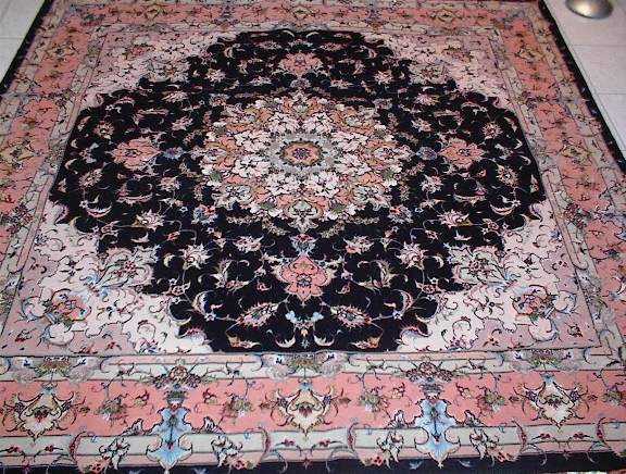 Tabriz Persian rug; All Persian Rugs are genuine handmade. Also, every Persian Tabriz rug is made of the finest kurkwool/silk.