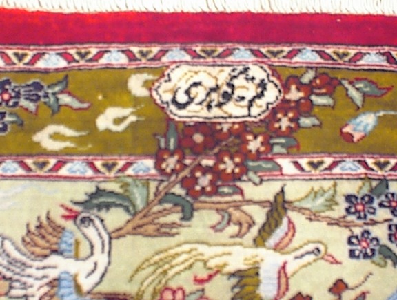 Tabriz Persian rug; All Persian Rugs are genuine handmade. Also, every Persian Tabriz rug is made of the finest kurkwool/silk.