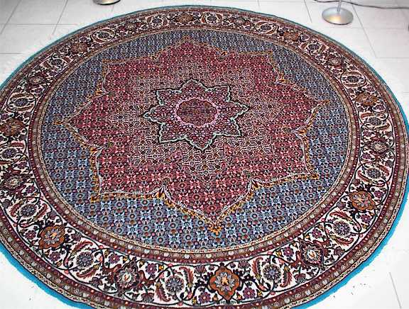 Tabriz Persian rug; All Persian Rugs are genuine handmade. Also, every Persian Tabriz rug is made of the finest kurkwool/silk.