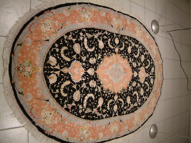 Tabriz Persian rug; All Persian Rugs are genuine handmade. Also, every Persian Tabriz rug I offer is made with fine kurkwool/silk.