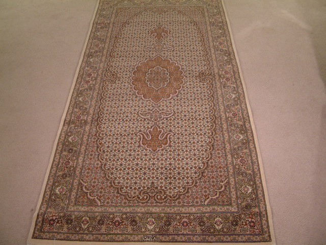 Tabriz Persian rug; All Persian Rugs are genuine handmade. Also, every Persian Tabriz rug I offer is made with fine kurkwool/silk.