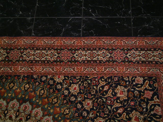 Tabriz Persian rug; All Persian Rugs are genuine handmade. Also, every Persian Tabriz rug I offer is made with fine kurkwool/silk.