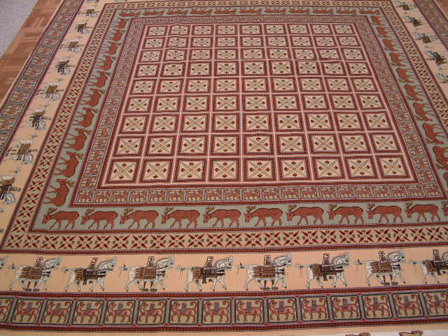 Tabriz Persian rug; All Persian Rugs are genuine handmade. Also, every Persian Tabriz rug I offer is made with fine kurkwool/silk.