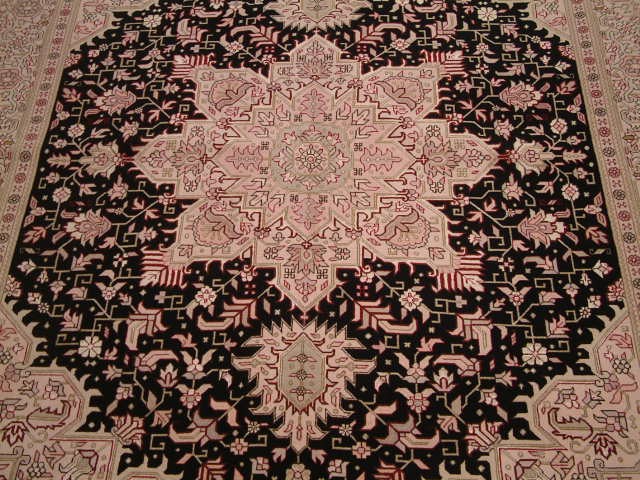 Tabriz Persian rug; All Persian Rugs are genuine handmade. Also, every Persian Tabriz rug I offer is made with fine kurkwool/silk.