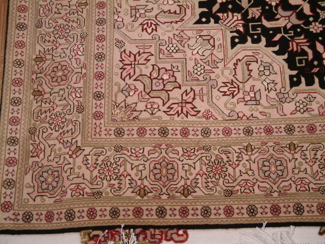 Tabriz Persian rug; All Persian Rugs are genuine handmade. Also, every Persian Tabriz rug I offer is made with fine kurkwool/silk.