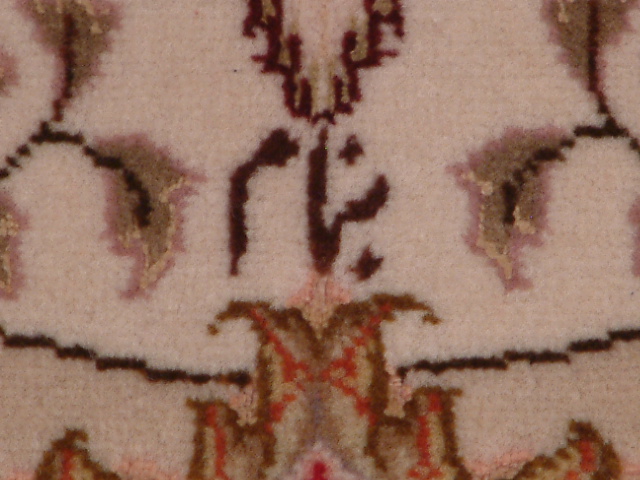 Tabriz Persian rug; All Persian Rugs are genuine handmade. Also, every Persian Tabriz rug I offer is made with fine kurkwool/silk.
