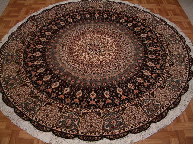 Tabriz Persian rug; All Persian Rugs are genuine handmade. Also, every Persian Tabriz rug I offer is made with fine kurkwool/silk.