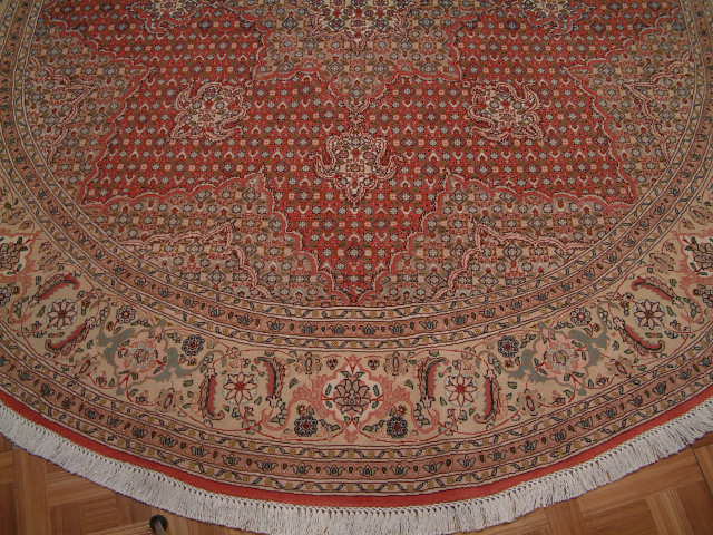 Tabriz Persian rug; All Persian Rugs are genuine handmade. Also, every Persian Tabriz rug I offer is made with fine kurkwool/silk.