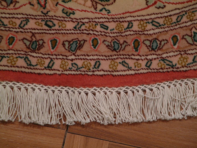 Tabriz Persian rug; All Persian Rugs are genuine handmade. Also, every Persian Tabriz rug I offer is made with fine kurkwool/silk.