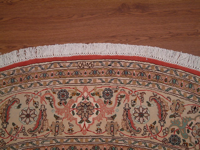Tabriz Persian rug; All Persian Rugs are genuine handmade. Also, every Persian Tabriz rug I offer is made with fine kurkwool/silk.