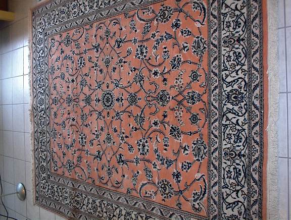 Nain Persian rug; All Persian Rugs are genuine handmade
