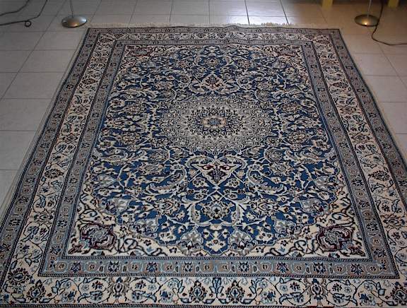 Nain Persian rug; All Persian Rugs are genuine handmade