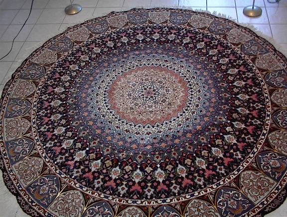 Tabriz Persian rug; All Persian Rugs are genuine handmade. Also, every Persian Tabriz rug is made of the finest kurkwool/silk.