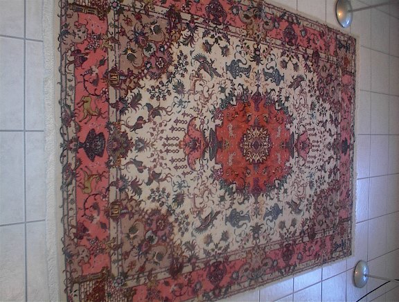 Tabriz Persian rug; All Persian Rugs are genuine handmade. Also, every Persian Tabriz rug is made of the finest kurkwool/silk.
