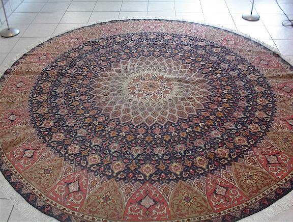 Tabriz Persian rug; All Persian Rugs are genuine handmade. Also, every Persian Tabriz rug is made of the finest kurkwool/silk.