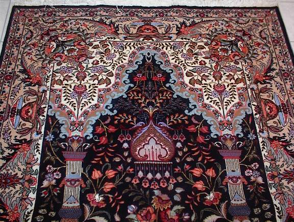Tabriz Persian rug; All Persian Rugs are genuine handmade. Also, every Persian Tabriz rug is made of the finest kurkwool/silk.