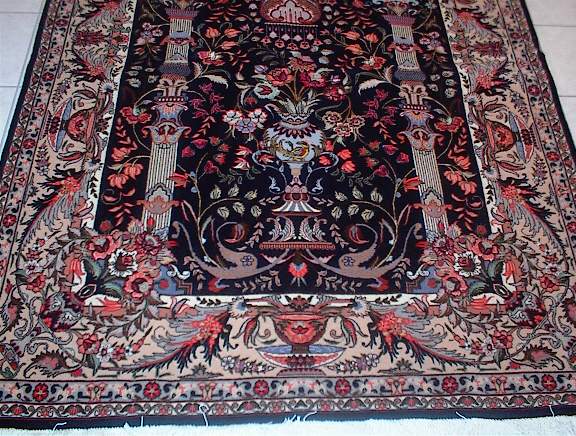 Tabriz Persian rug; All Persian Rugs are genuine handmade. Also, every Persian Tabriz rug is made of the finest kurkwool/silk.