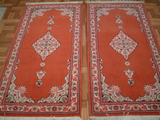 Tabriz Persian rug; All Persian Rugs are genuine handmade. Also, every Persian Tabriz rug I offer is made with fine kurkwool/silk.
