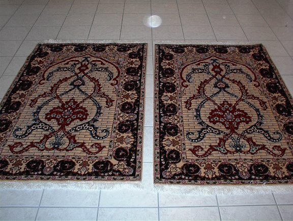 Tabriz Persian rug; All Persian Rugs are genuine handmade. Also, every Persian Tabriz rug is made of the finest kurkwool/silk.