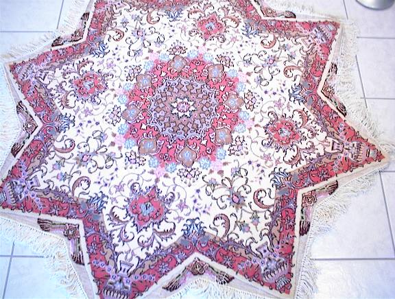 Tabriz Persian rug; All Persian Rugs are genuine handmade. Also, every Persian Tabriz rug is made of the finest kurkwool/silk.