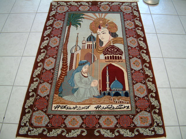 Tabriz Persian rug; All Persian Rugs are genuine handmade. Also, every Persian Tabriz rug I offer is made with fine kurkwool/silk.