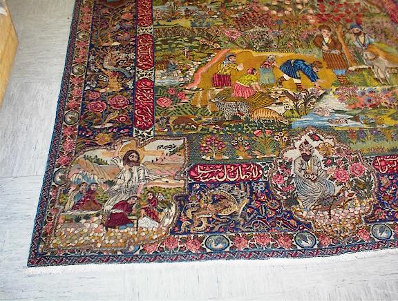 OLD Tabriz Persian rug
