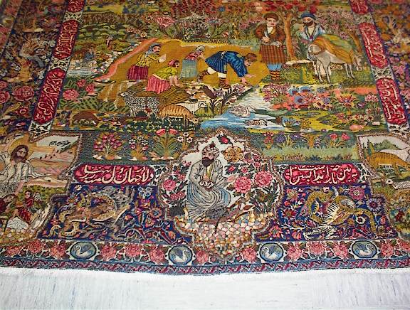 OLD Tabriz Persian rug