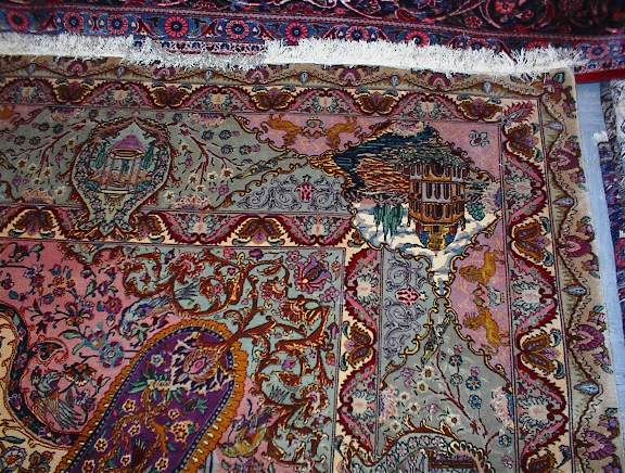 OLD Persian Tabriz rug