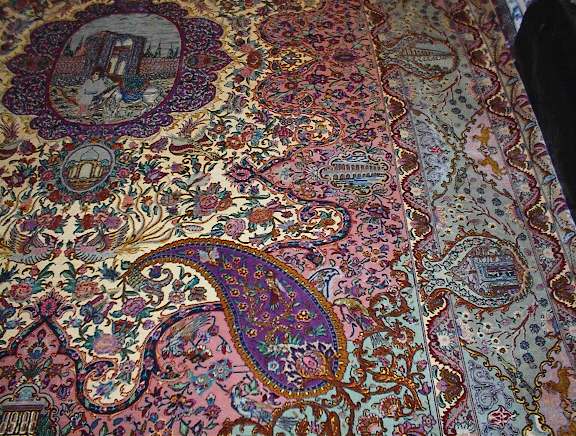 OLD Tabriz Persian rug
