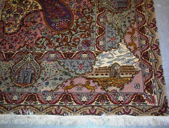 OLD Tabriz Persian rug