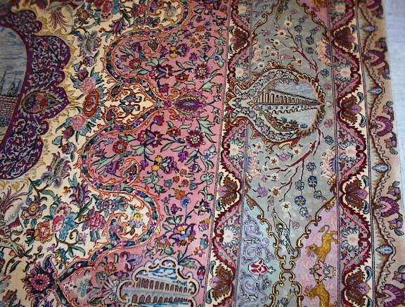OLD Tabriz Persian rug