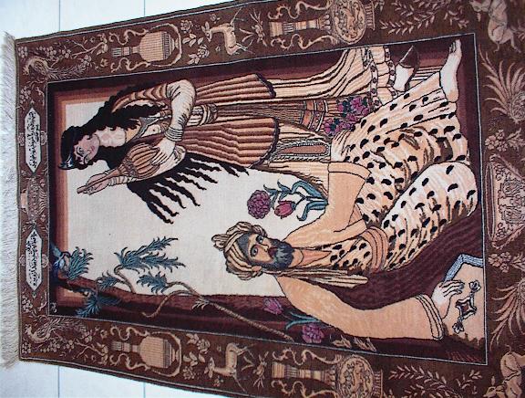 OLD Persian Tabriz rug