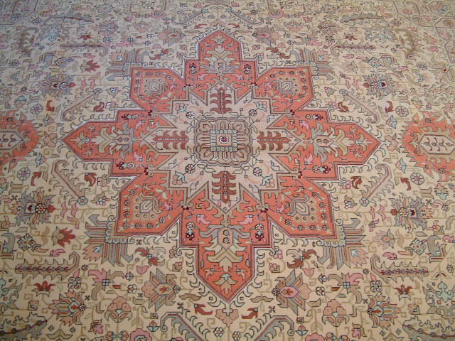 Tabriz Persian rug; All Persian Rugs are genuine handmade. Also, every Persian Tabriz rug is made of the finest kurkwool/silk.