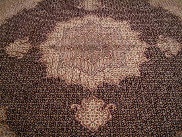Tabriz Persian rug; All Persian Rugs are genuine handmade. Also, every Persian Tabriz rug is made of the finest kurkwool/silk.