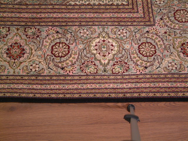 Tabriz Persian rug; All Persian Rugs are genuine handmade. Also, every Persian Tabriz rug I offer is made with fine kurkwool/silk.