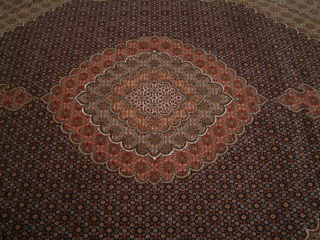 Tabriz Persian rug; All Persian Rugs are genuine handmade. Also, every Persian Tabriz rug is made of the finest kurkwool/silk.
