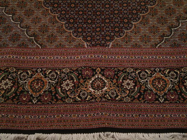 Tabriz Persian rug; All Persian Rugs are genuine handmade. Also, every Persian Tabriz rug is made of the finest kurkwool/silk.