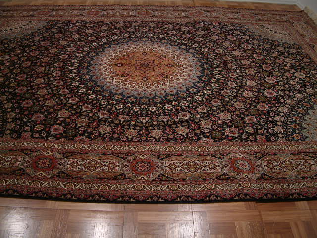 Tabriz Persian rug; All Persian Rugs are genuine handmade. Also, every Persian Tabriz rug is made of the finest kurkwool/silk.