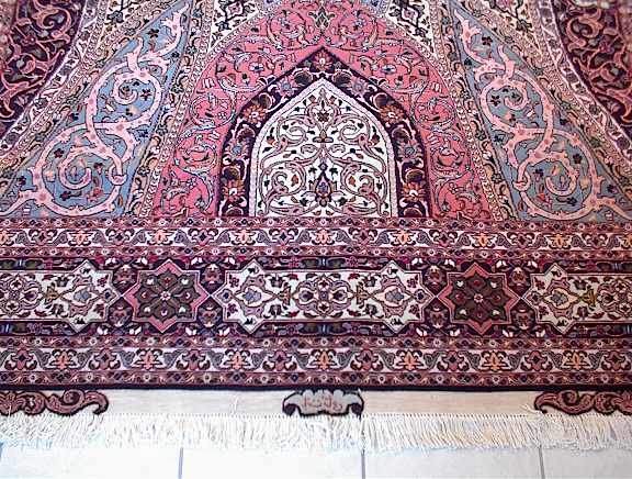 Tabriz Persian rug; All Persian Rugs are genuine handmade. Also, every Persian Tabriz rug is made of the finest kurkwool/silk.