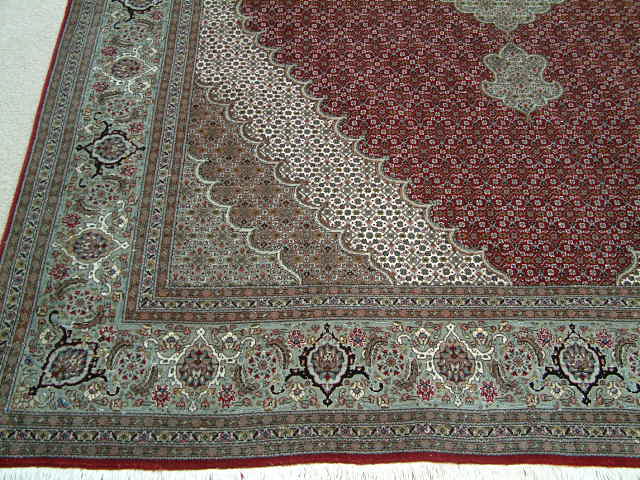 Tabriz Persian rug; All Persian Rugs are genuine handmade. Also, every Persian Tabriz rug is made of the finest kurkwool/silk.