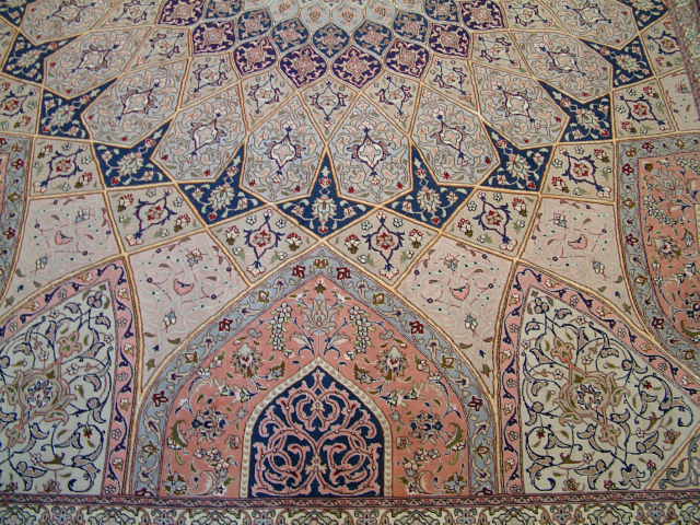 Tabriz Persian rug; All Persian Rugs are genuine handmade. Also, every Persian Tabriz rug is made of the finest kurkwool/silk.