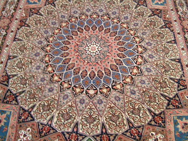Persian Tabriz rug