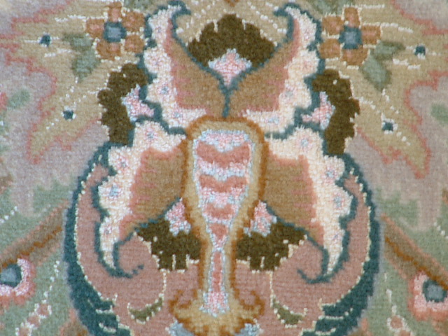 Tabriz Persian rug; All Persian Rugs are genuine handmade. Also, every Persian Tabriz rug is made of the finest kurkwool/silk.