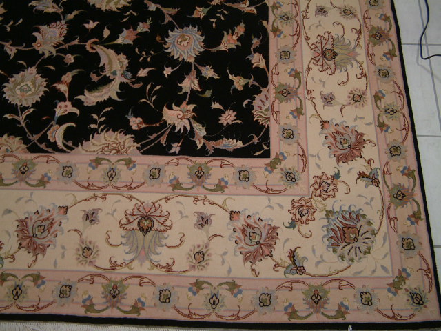 Tabriz Persian rug; All Persian Rugs are genuine handmade. Also, every Persian Tabriz rug is made of the finest kurkwool/silk.