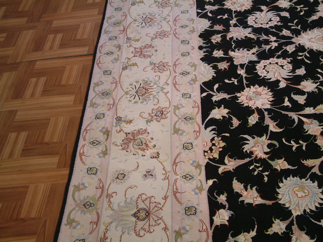Tabriz Persian rug; All Persian Rugs are genuine handmade. Also, every Persian Tabriz rug I offer is made with fine kurkwool/silk.