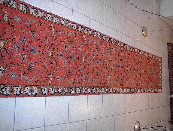 Tabriz Persian rug; All Persian Rugs are genuine handmade. Also, every Persian Tabriz rug I offer is made with fine kurkwool/silk.