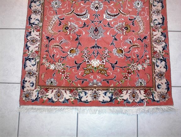 Tabriz Persian rug; All Persian Rugs are genuine handmade. Also, every Persian Tabriz rug I offer is made with fine kurkwool/silk.
