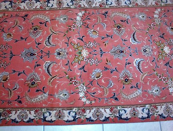 Tabriz Persian rug; All Persian Rugs are genuine handmade. Also, every Persian Tabriz rug I offer is made with fine kurkwool/silk.