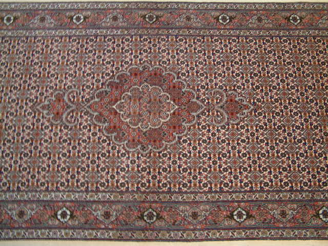 Tabriz Persian rug; All Persian Rugs are genuine handmade. Also, every Persian Tabriz rug I offer is made with fine kurkwool/silk.