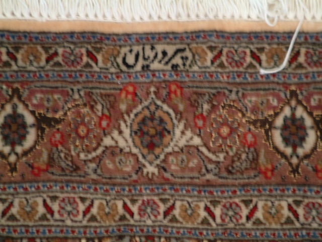 Tabriz Persian rug; All Persian Rugs are genuine handmade. Also, every Persian Tabriz rug I offer is made with fine kurkwool/silk.